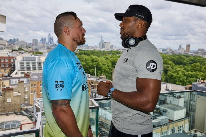 DAZN Confirms US Distribution Rights For UsykJoshua Rematch Boxing News